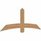 Ekena Millwork Bellingham Timber Gable Bracket, Western Red Cedar, 72"W x 27"H x 1 1/2"D x 5 1/2"F, 9/12 Pitch GBW072X27X0206BEL00SWR - alternate 5